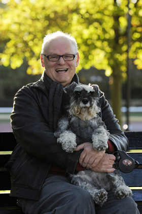 Anthony with Fritz
